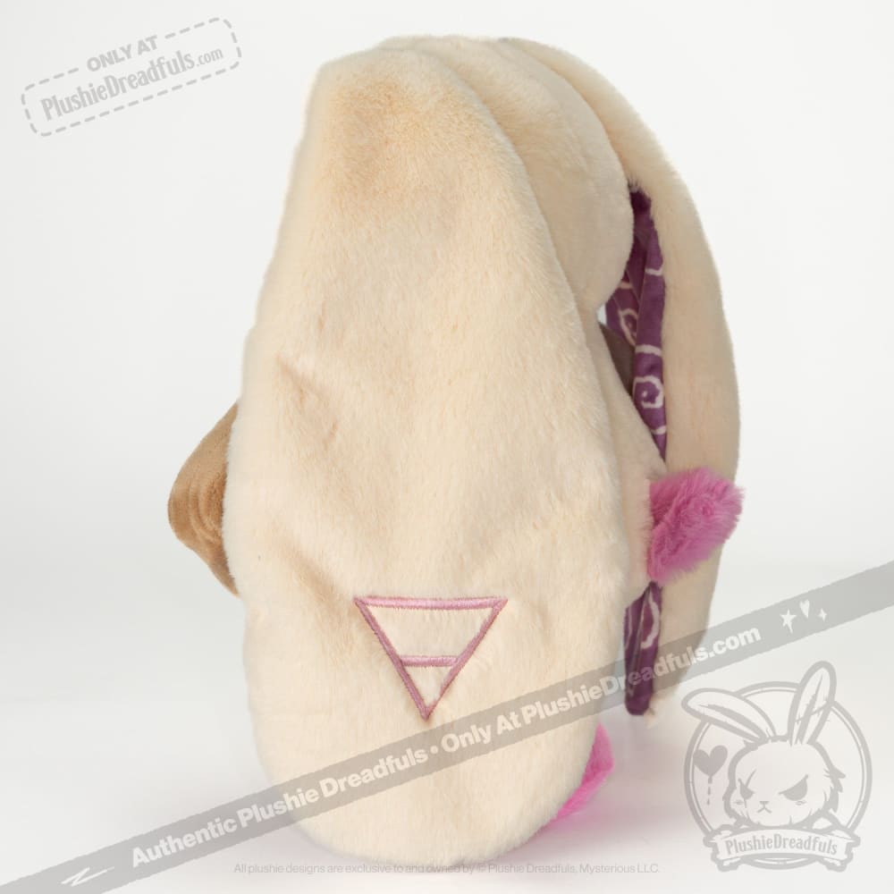 Plushie Dreadfuls ARFID Bunny - Soft Stuffed Animal Toy for Anxiety Relief, Comfort & Sensory Support | Perfect for Kids, Teens & Adults with ARFID | Cuddle Companion for Bedtime, Therapy & Emotional Support