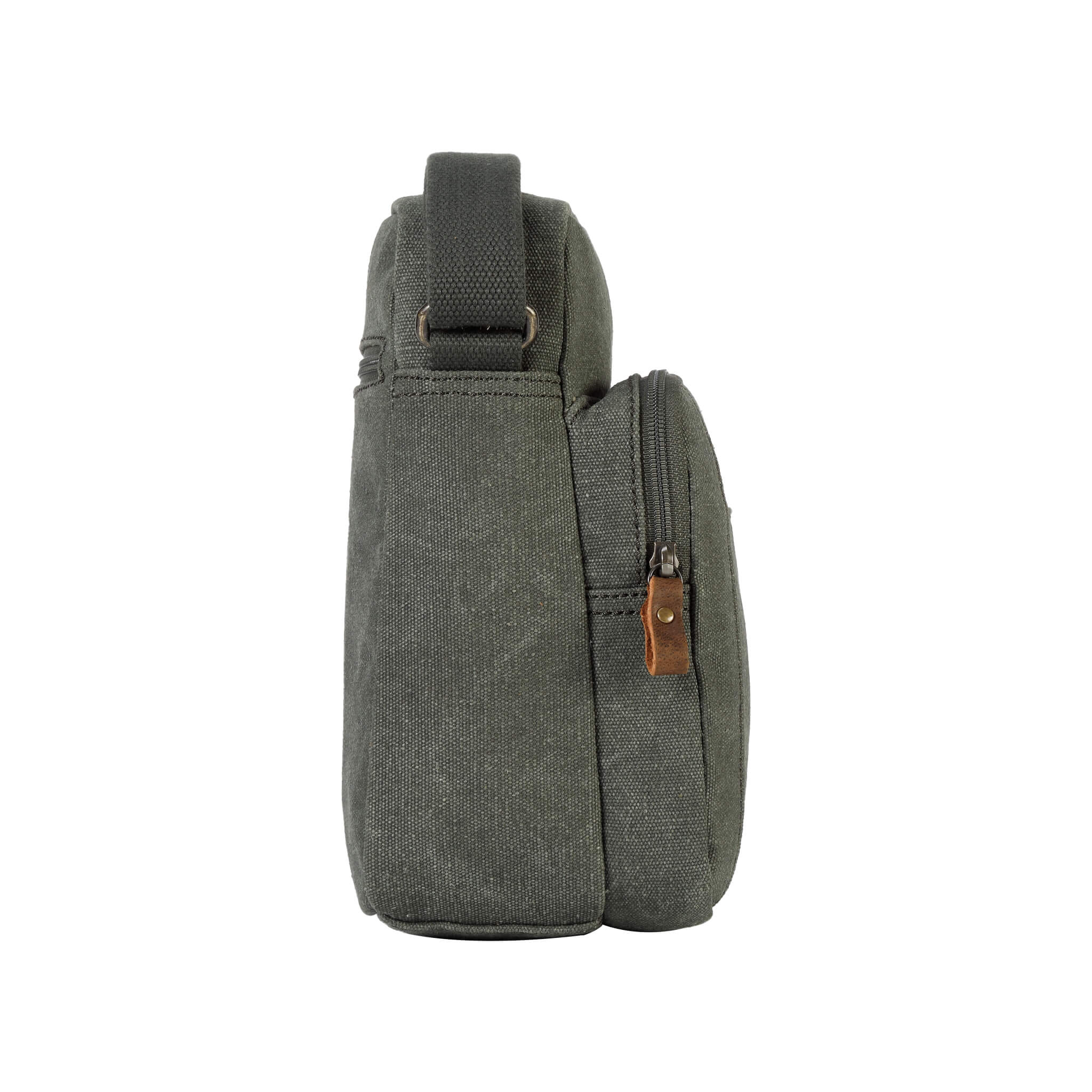 TRP0370 Troop London Classic Canvas Crossbody Bag for Men & Women - Stylish & Durable Everyday Shoulder Bag for Work, Travel & Casual Outings