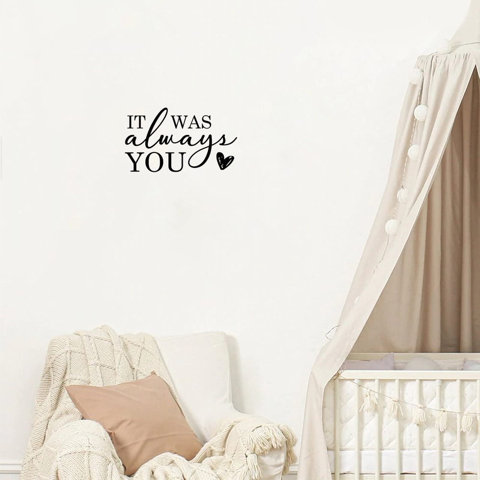 Personalized Removable Wall Decal Stickers - Bedroom, Nursery & Home Decor