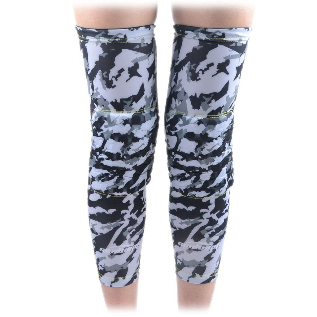 Best Knee Sleeves with Padded Support for Running, Weightlifting & CrossFit - Breathable Compression Leg Sleeves for Joint Pain Relief & Workout Protection