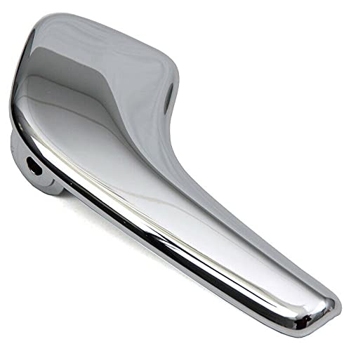 MACHSWON Chrome Interior Car Door Handle with Connecting Rod for Vauxhall Corsa - Left Side Replacement Part | Perfect for Door Handle Repair & Vehicle Interior Upgrade