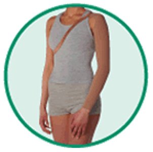 Varin Soft-In Arm Sleeve with Shoulder Strap - Beige, Size 4 Large, 20-30 mmHg Compression Support for Lymphedema, Post-Surgery Recovery & Sports Performance - Ideal for Daily Wear, Workouts & Medical Use
