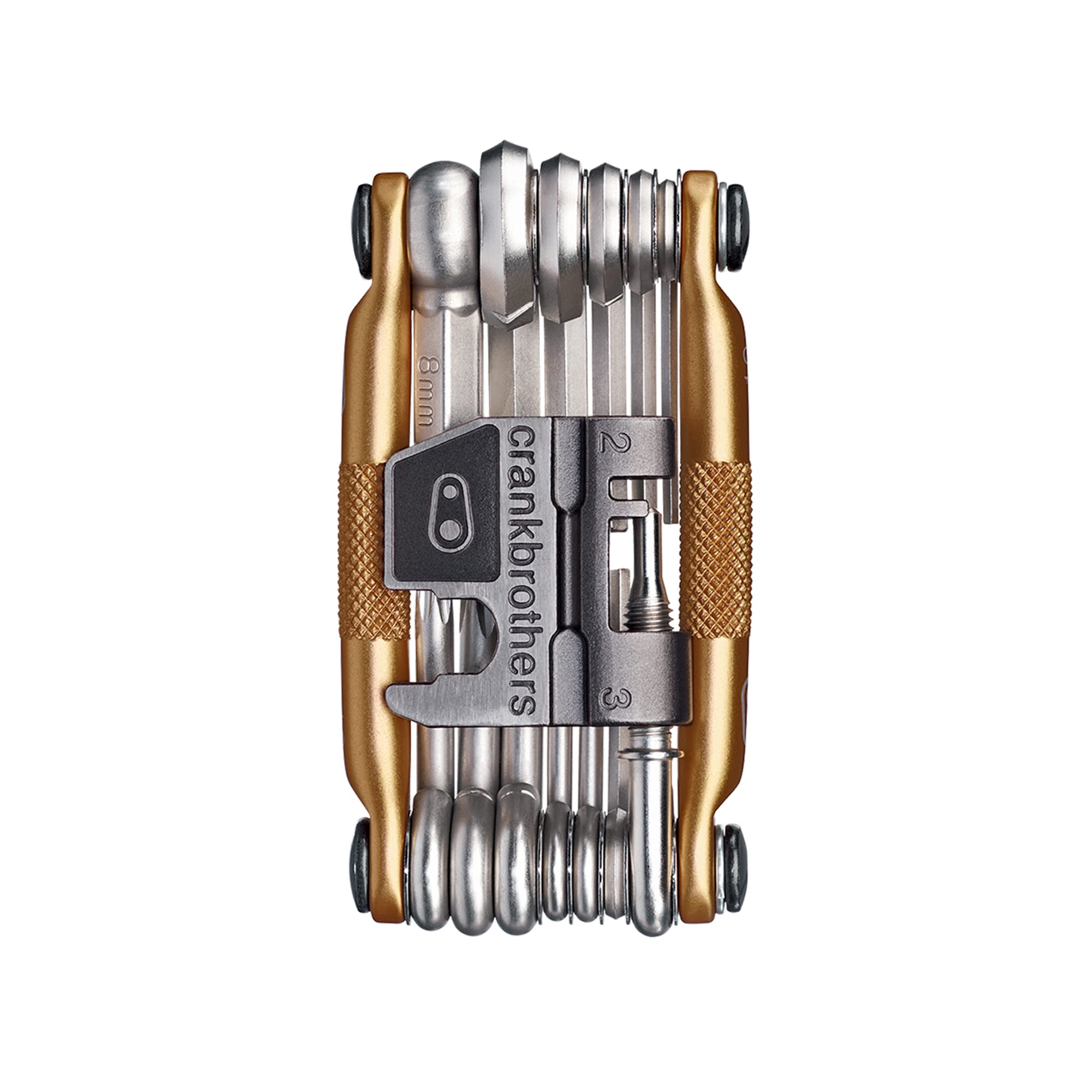 19-in-1 Multi Tool with Gold & Gem Hand Pump - Compact Red Design for Camping, Hiking, and Outdoor Survival Gear