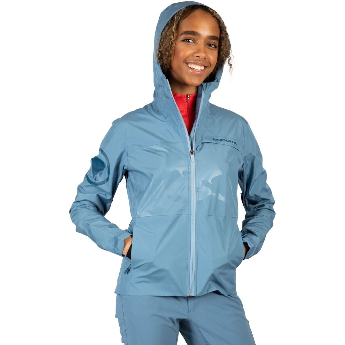 Endura Women's SingleTrack Mountain Cycling Jacket - Waterproof Windproof Bike Jacket for Outdoor Riding & Trail Adventures