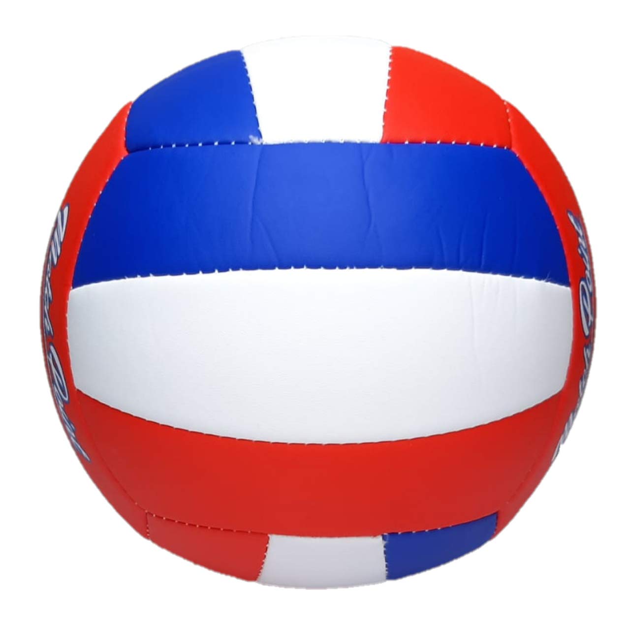 Wilson Match Point Red White and Blue Volleyball - Official Size & Weight for Indoor & Outdoor Games, Beach Volleyball, Backyard Fun, and Competitive Play