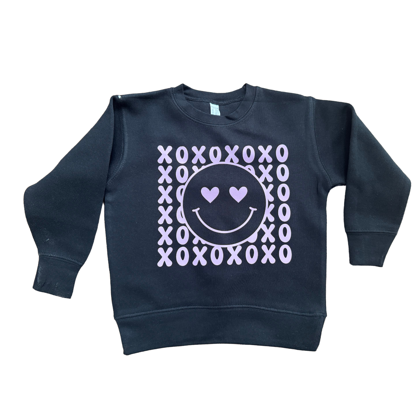 LaLa Land XO Smile Sweatshirt - Trendy Oversized Pullover for Women | Soft Cotton Blend | Perfect for Casual Wear, Street Style & Gift Giving