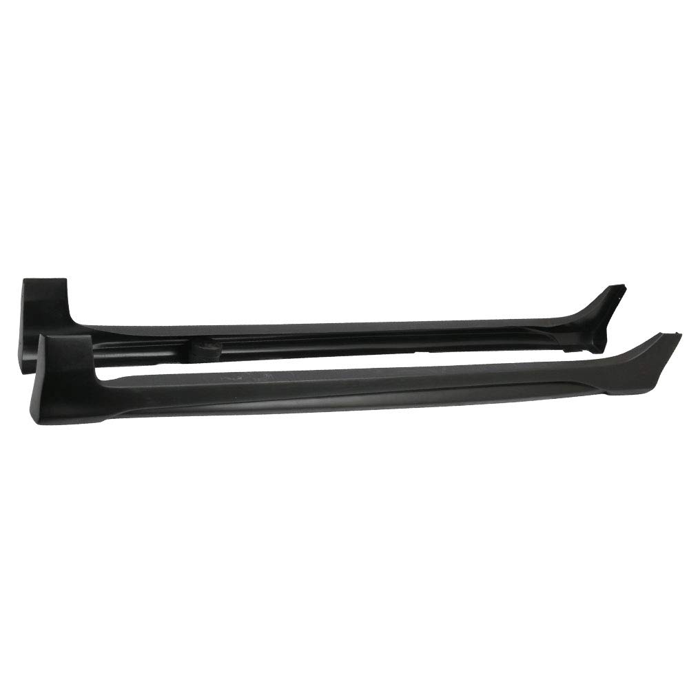 FREEMOTOR802 Side Skirts for 2016-2021 Honda Civic Sedan - AVS Style Unpainted Black PP Rocker Panels | Perfect for Car Body Styling & Protection