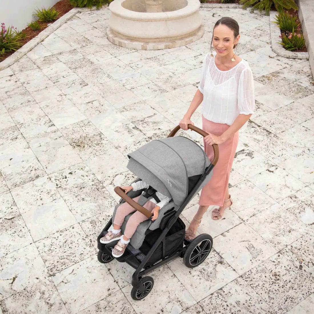 Nuna Mixx Next Stroller with Magnetic Buckle - Lightweight Travel Stroller for Babies & Toddlers - Perfect for City Walks, Shopping, and Air Travel