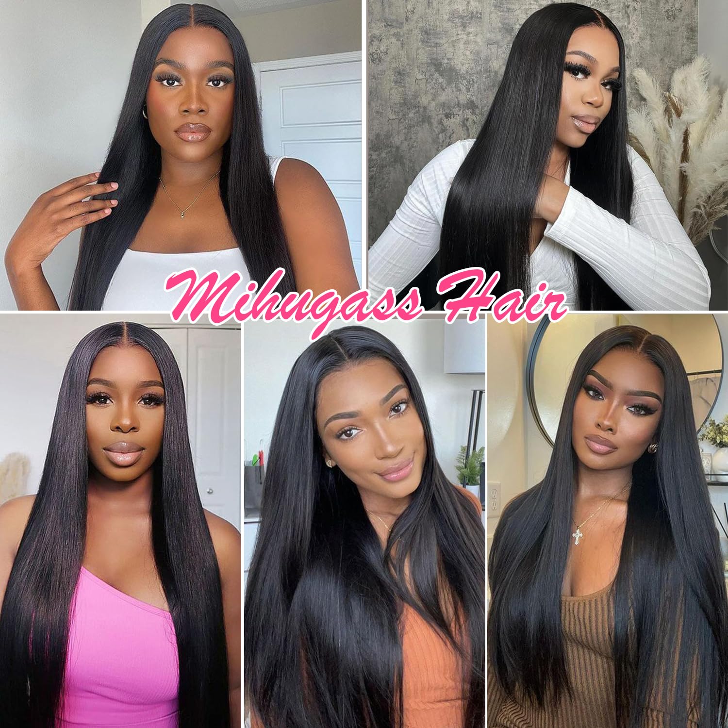 Brazilian Human Hair Clip-In Extensions 24 Inch - 8pcs 120g Set with 18 Invisible Clips for Women | Natural Color, Seamless Blend for Volume & Length | Perfect for Weddings, Parties & Daily Styling