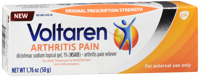 Voltaren Topical Gel for Pain Relief - Arthritis & Joint Pain Cream - Fast-Acting Diclofenac Sodium Formula for Muscle & Back Pain - Ideal for Athletes & Active Lifestyles