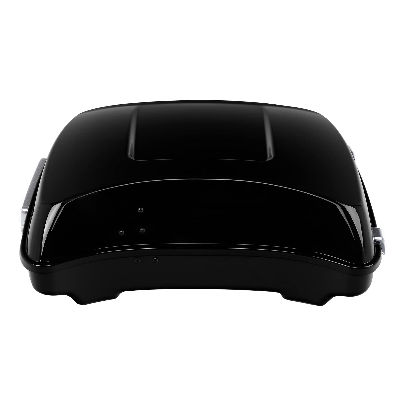 XMTMOTO 5.5 Inch Razor Tour Pack Trunk for Harley Davidson Touring Electra Glide Road King Street Glide Road Glide 2014-2021 - Black Earth & Vivid Black Motorcycle Luggage - Perfect for Long Rides, Road Trips and Storage Solutions