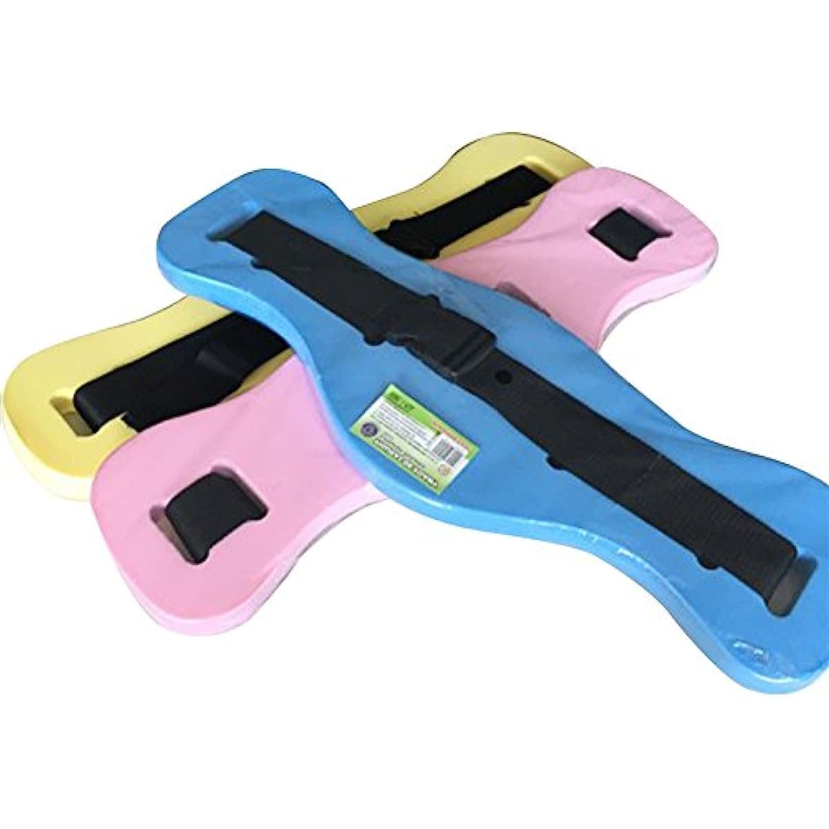 1Pack Adjustable Swim Belt Flotation Belt for Kids & Adults - Safe EVA Swimming Waist Belt for Learning, Training & Jogging - Perfect for Pool, Beach & Water Aerobics (Random Color)