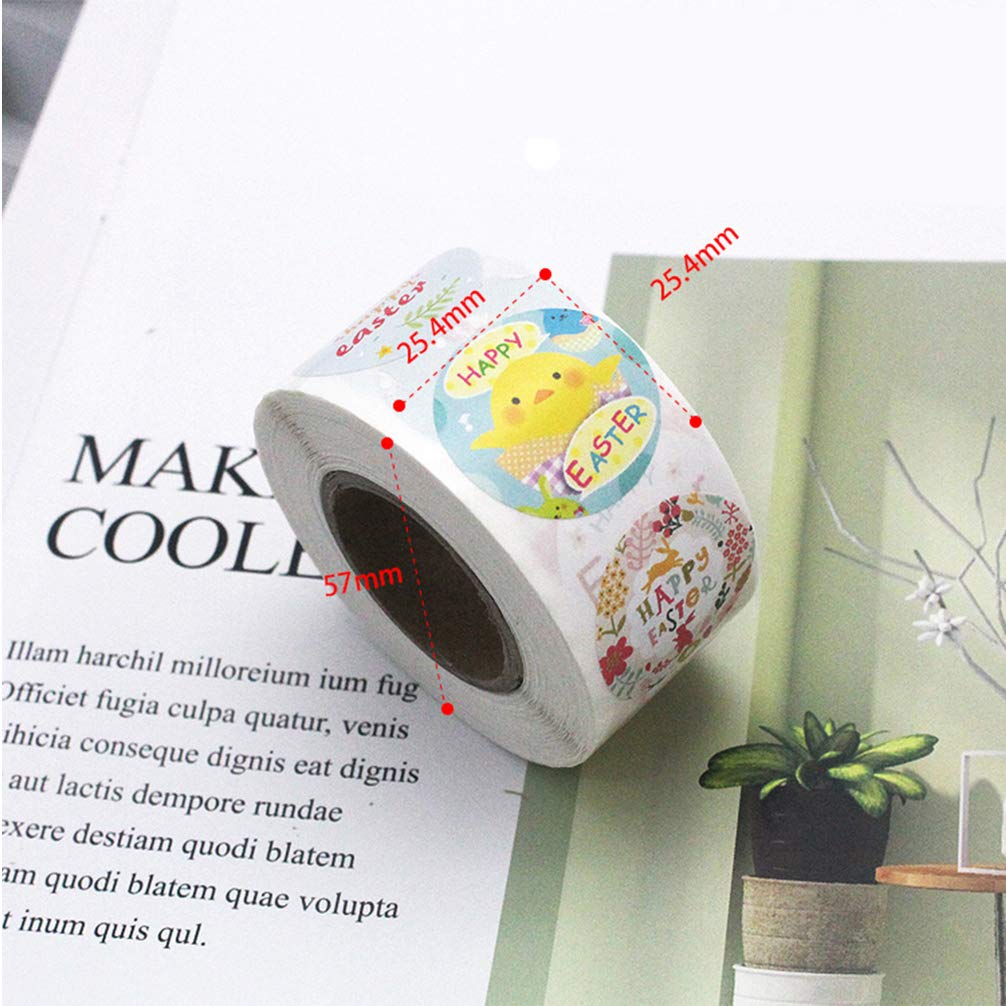 Cute Cartoon Easter Stickers - Decorative Easter Seal Stickers for Party Wrapping, Home Decor & Store Displays | Perfect for Easter Crafts, Gift Wrapping & Scrapbooking