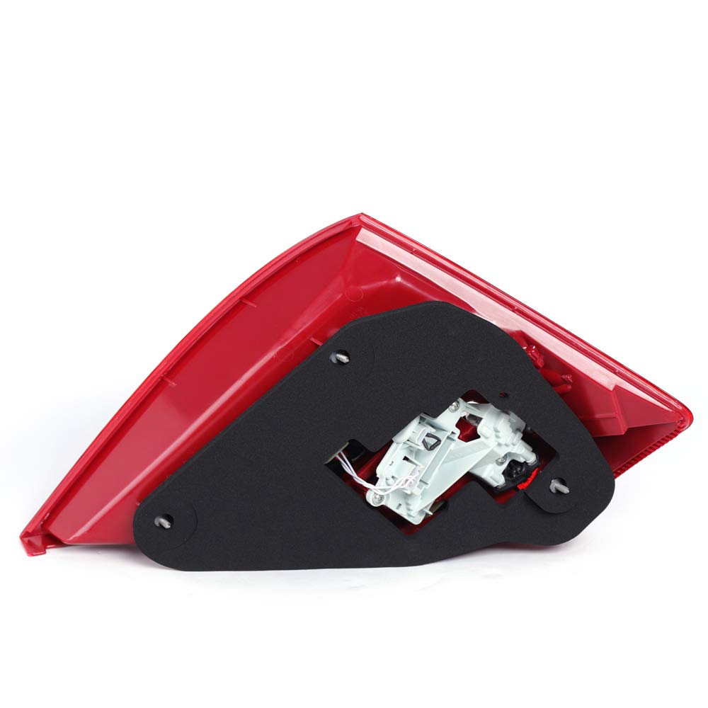 LED Tail Lights Red Clear Stop Brake Lamp Assembly for Mercedes Benz S600 W221 2007-2009 (Right Passenger Side) - Durable & Bright Replacement for Enhanced Night Driving Safety