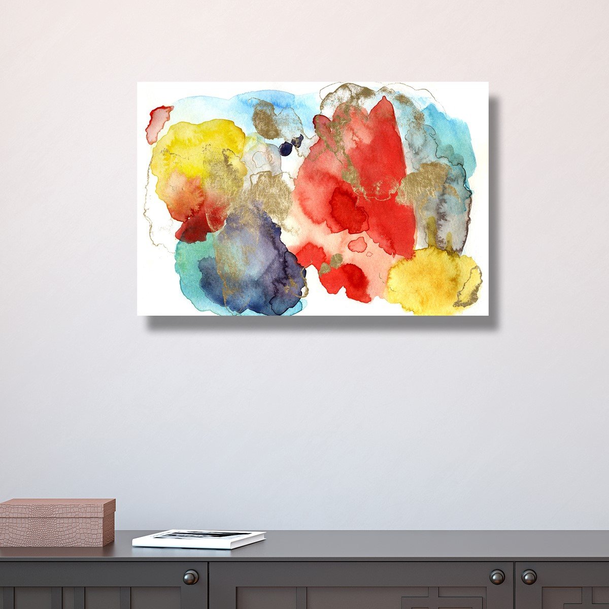 Abstract Wall Art Canvas Prints 'Fantastic Mr. Fox' by Oliver Gal Artist Co. – Modern Home Decor for Living Room, Bedroom & Office