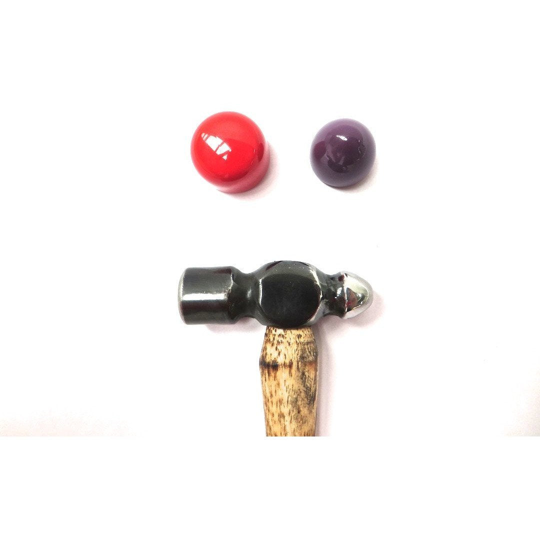 Dentcraft 2 oz. Blending Hammer with Soft Tips - Perfect for Jewelry Making, Metalworking & DIY Crafts