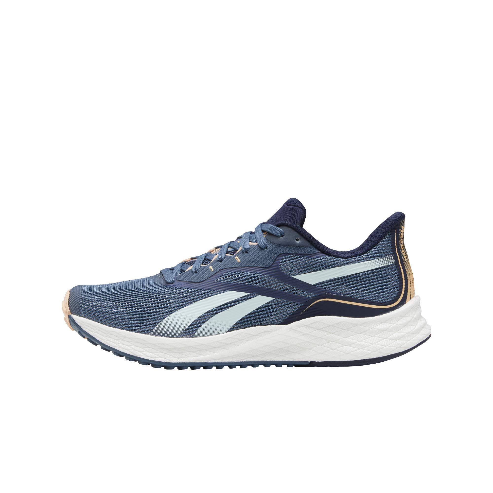 Reebok Women's Floatride Energy 3.0 Running Shoes - Lightweight Cushioned Sneakers for Jogging & Gym Workouts, Brave Blue/Vector Navy/Aura Orange, Size 7 US - Perfect for Road Running, Training & Fitness Activities