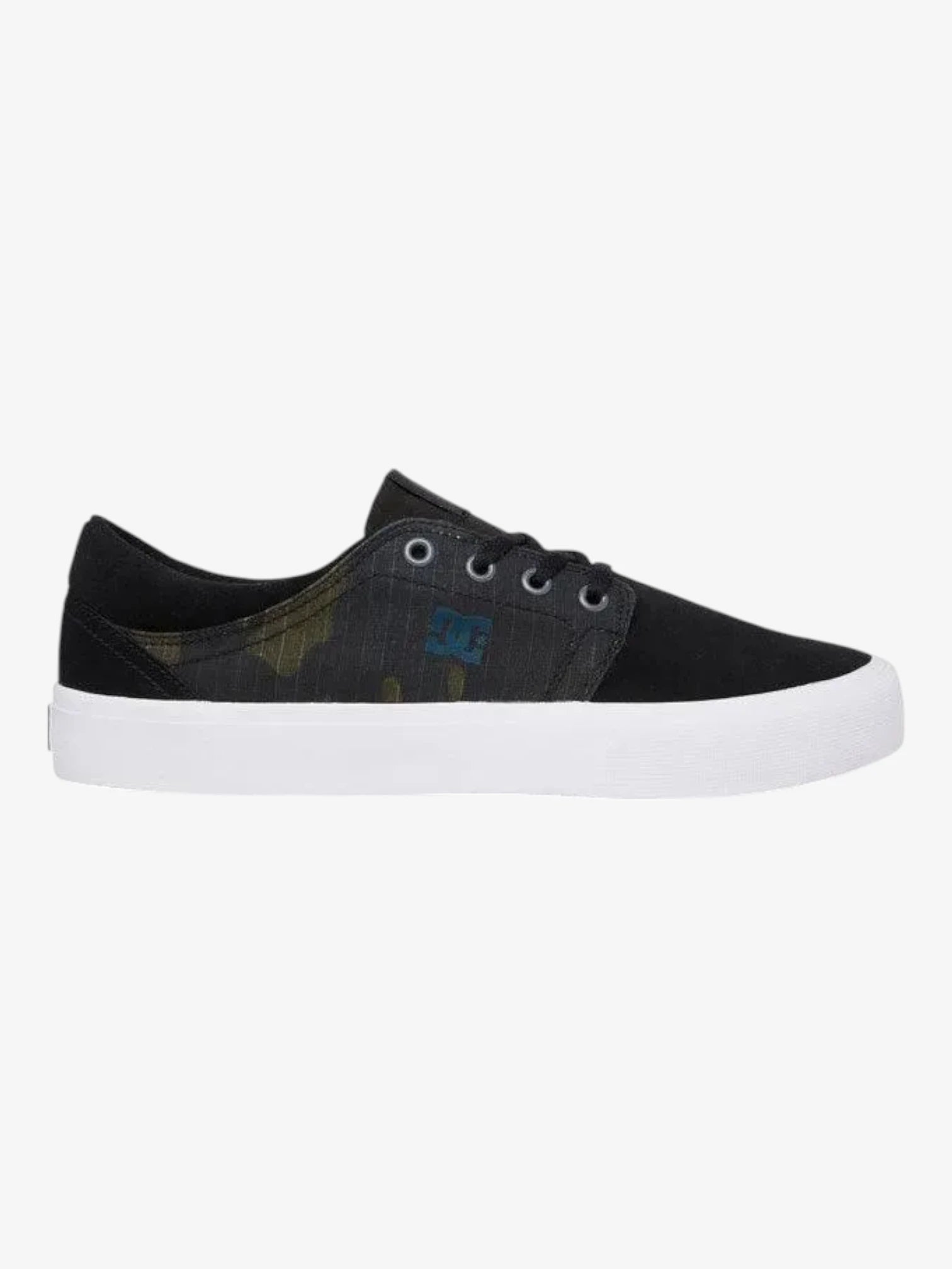 DC Trase SD Sneakers - Black Camouflage | Men's Skate Shoes for Streetwear & Casual Wear