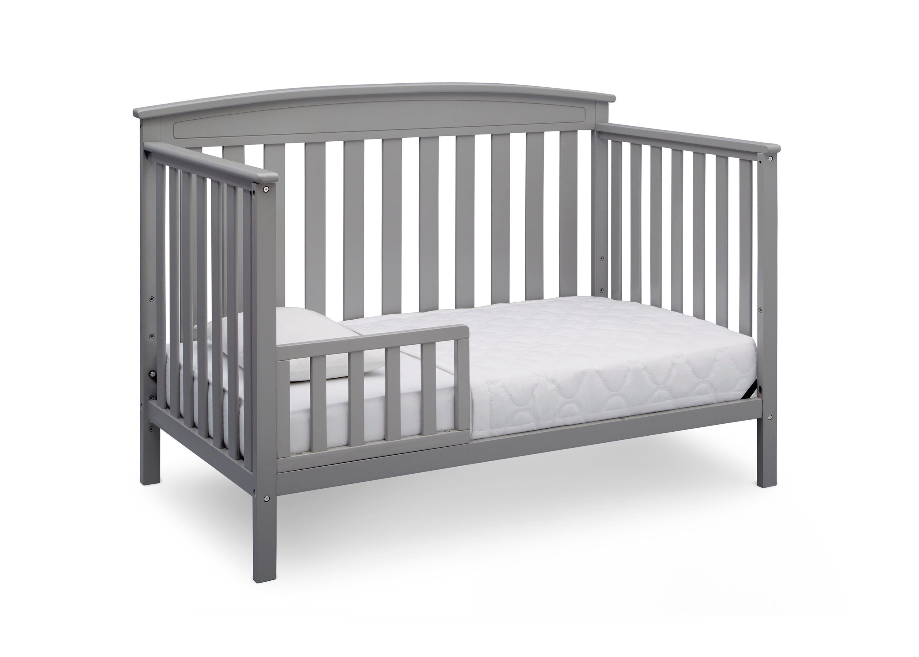 Gateway 4-in-1 Convertible Baby Crib - Toddler Bed, Daybed & Full-Size Bed - Safe Nursery Furniture for Newborn to Teen - Perfect for Bedrooms, Daycare & Guest Rooms
