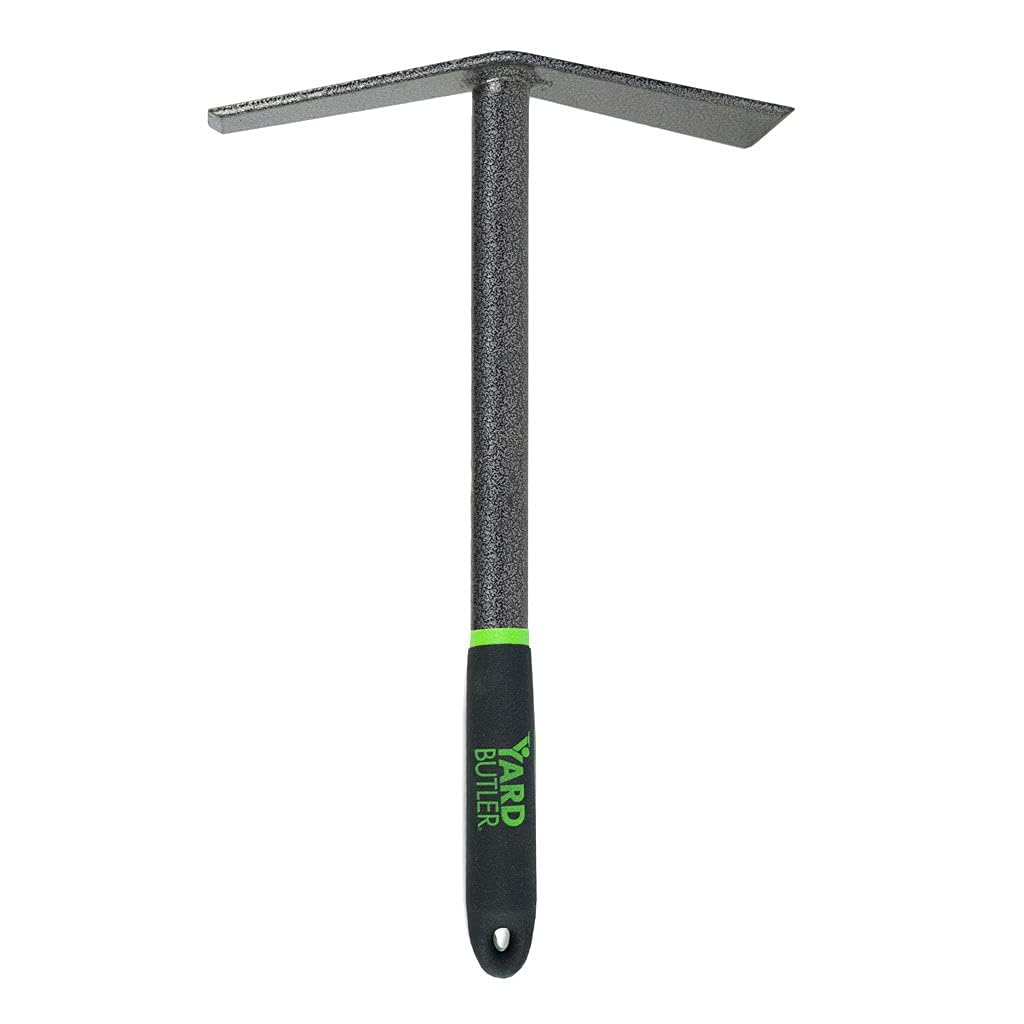 Yard Butler Terra Mattock - Ergonomic Heavy Duty Garden Tool for Lawn Care, Tilling & Weeding - Durable Cultivator for Gardening & Landscaping - Perfect for Soil Preparation, Planting & Yard Maintenance
