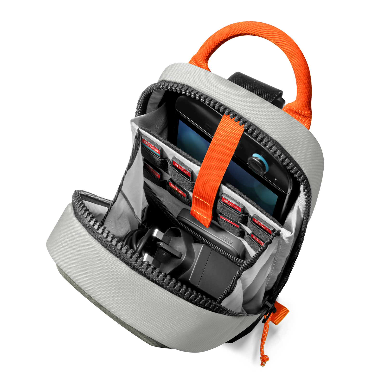 GameOn G49 Nintendo Switch 2 Sling Bag - Compact & Water-Resistant Carrying Case for Switch Console & Accessories - Perfect for Travel, Commuting & Gaming On-The-Go