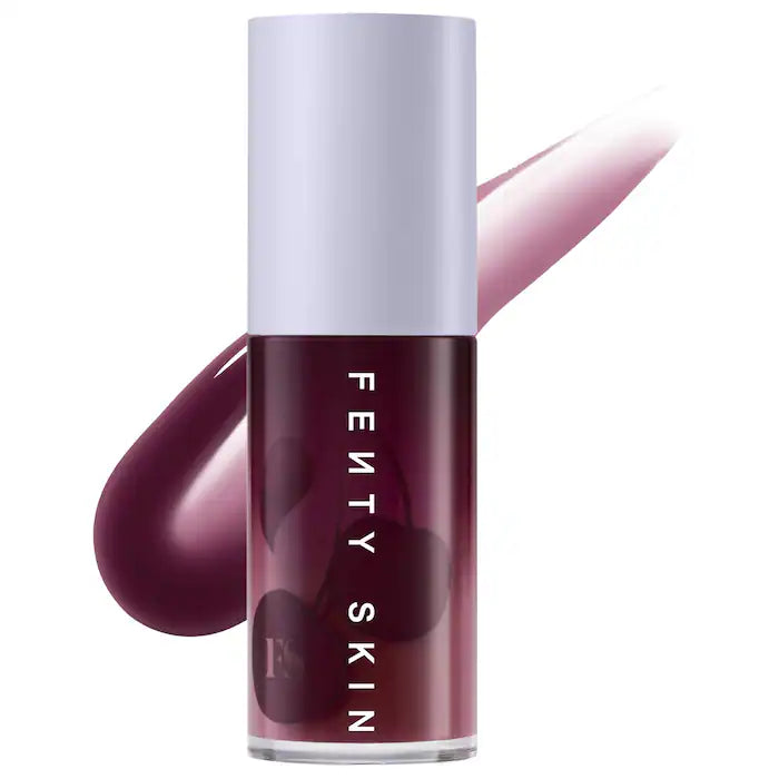 Fenty Beauty Treatz Hydrating & Strengthening Lip Oil - Moisturizing Gloss for Dry, Chapped Lips | Perfect for Daily Hydration & Nighttime Lip Care