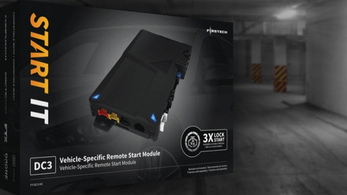 Compustar DC3 Remote Start System with 3x Lock - Keyless Entry & Engine Starter for Cars, Trucks & SUVs - Perfect for Cold Winters & Secure Parking