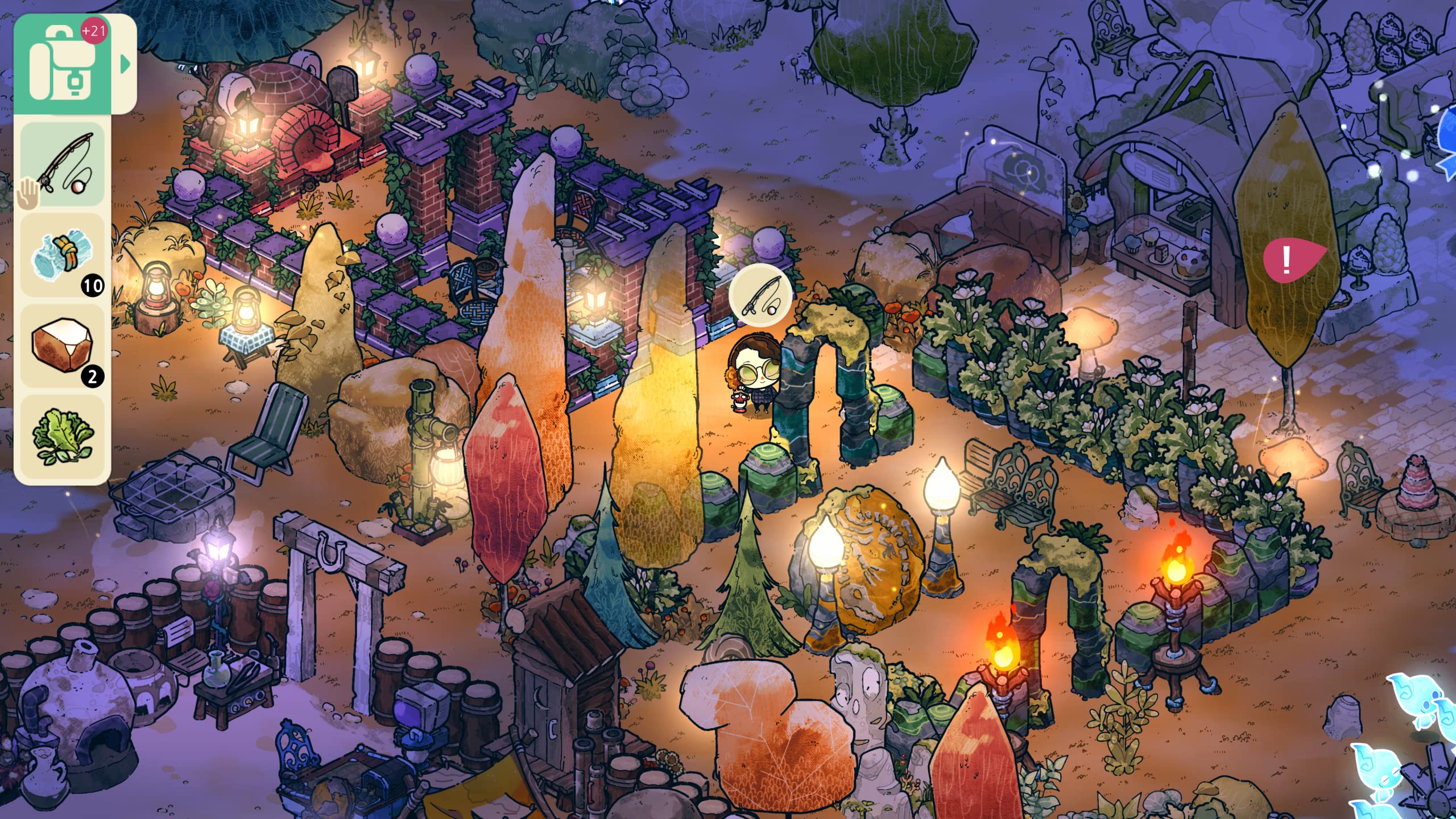 Cozy Grove for PS5 - Relaxing Life Simulation Game - Explore a Ghostly Island & Help Spirits - Perfect for Stress Relief & Casual Gaming