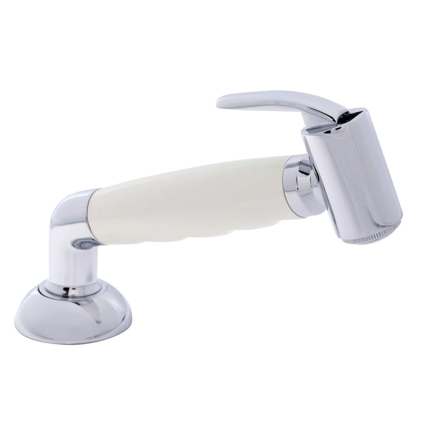 Ambassador Marine Hammer-Head Deck Sprayer with Elbow & 6-Ft Stainless Steel Hose - Perfect for Boat Cleaning, Deck Washing & Marine Surface Maintenance