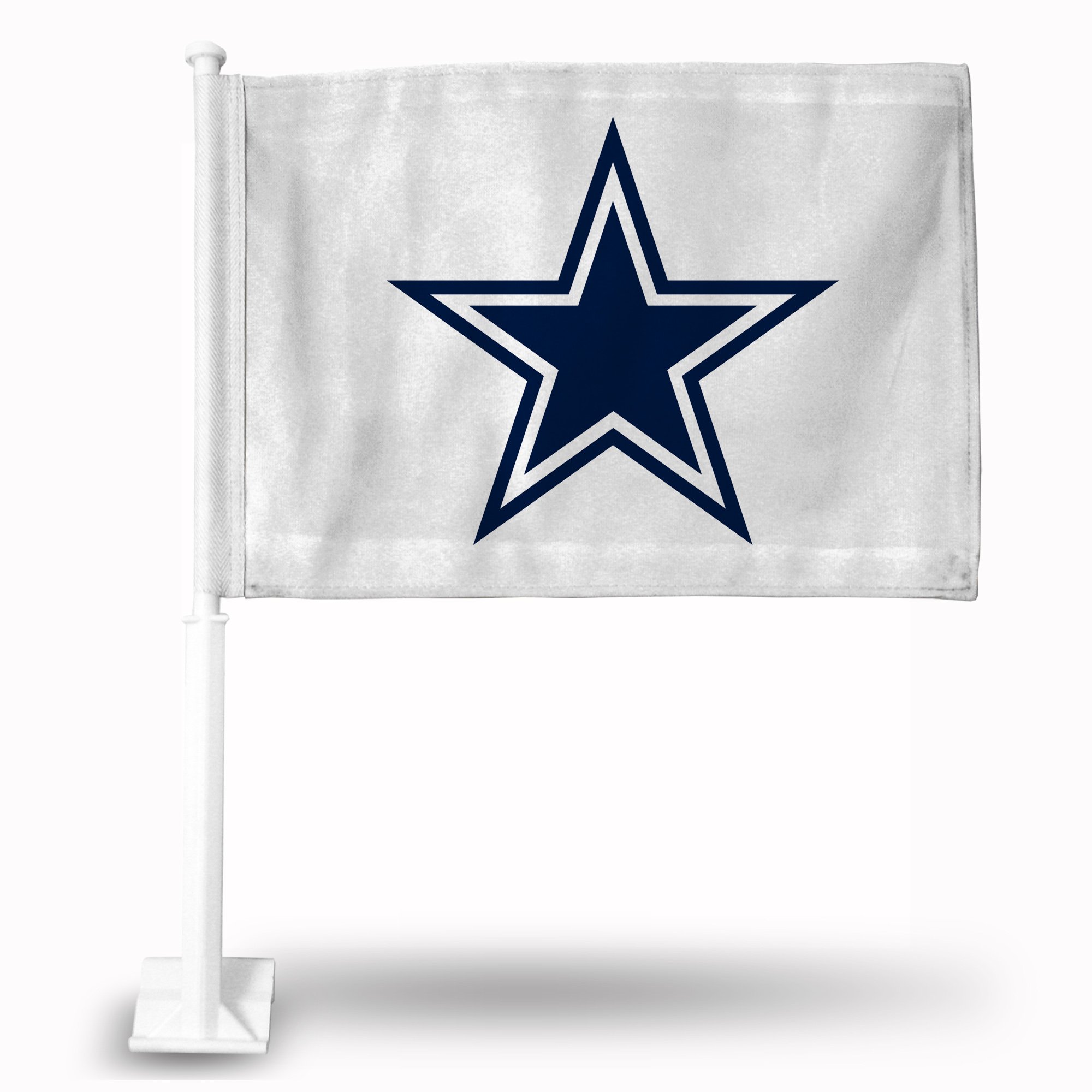 NFL Car Flag - Double Sided Team Logo Car Accessory for Game Day & Tailgating - Show Your Team Spirit While Driving