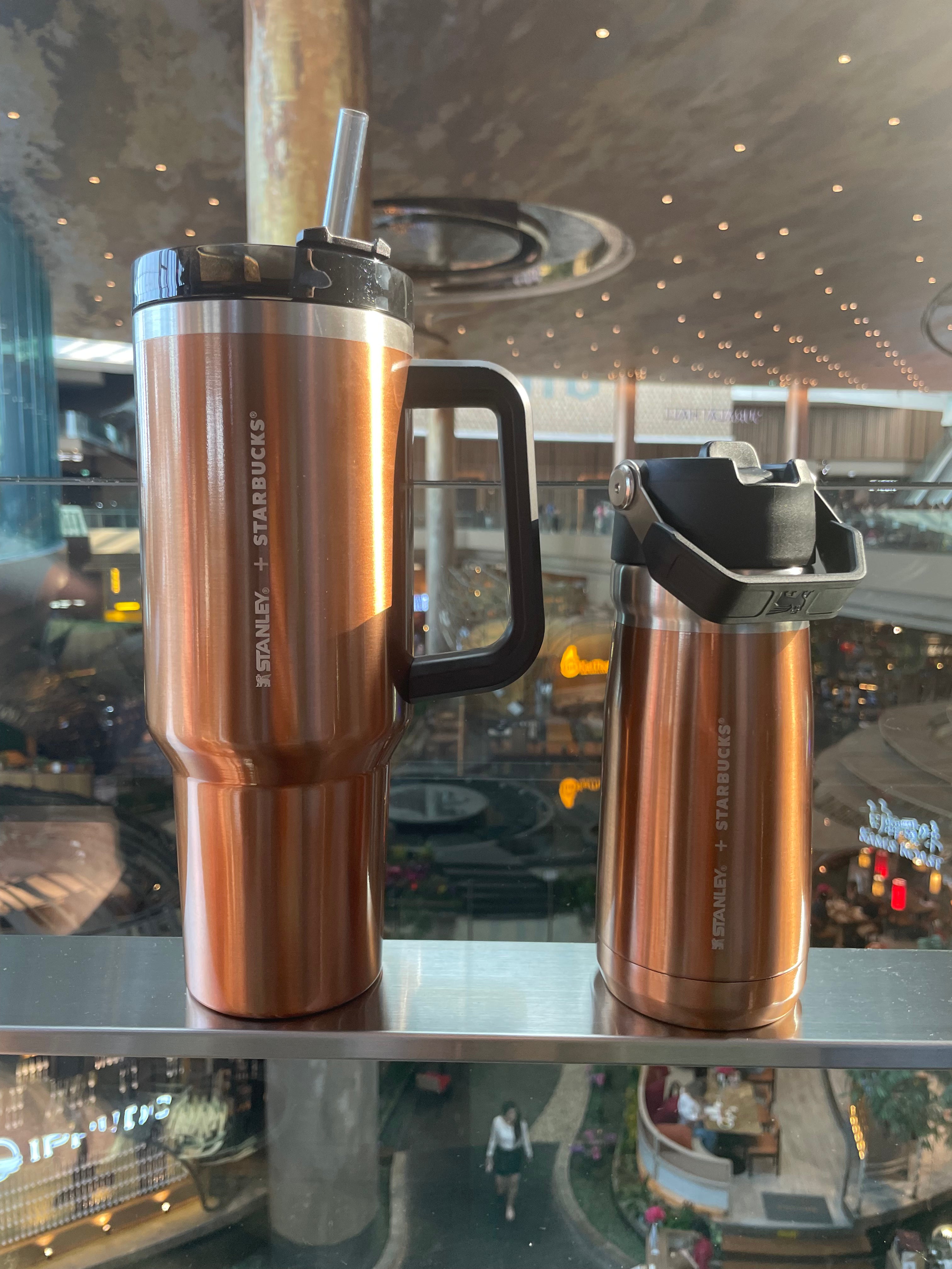 Starbucks Reserve Stanley Thailand Copper Mugs - Premium Insulated Coffee & Cocktail Cups for Hot & Cold Drinks - Perfect for Home, Office, Camping & Gifts