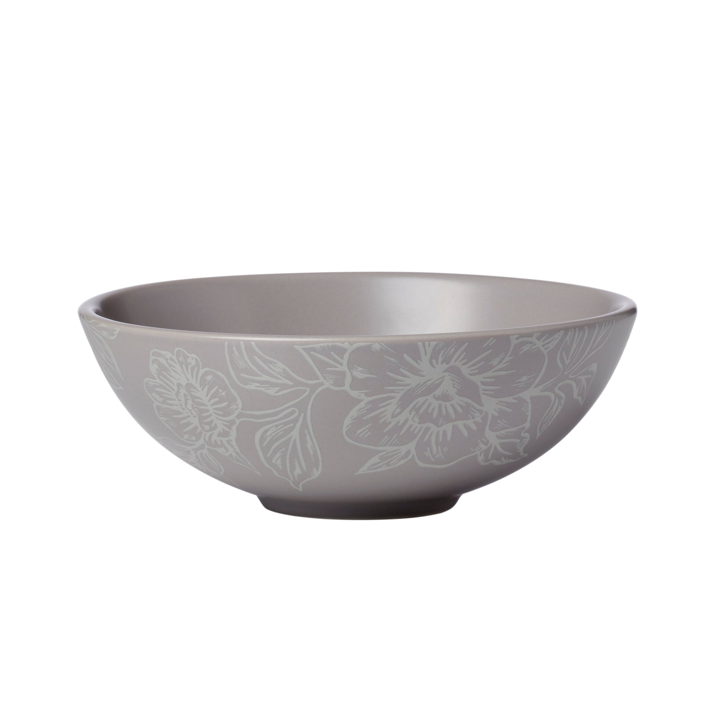 Roseto Pumice 12-Piece Stoneware Dinnerware Set - Elegant Dinner Plates, Bowls & Mugs for Everyday Dining & Entertaining