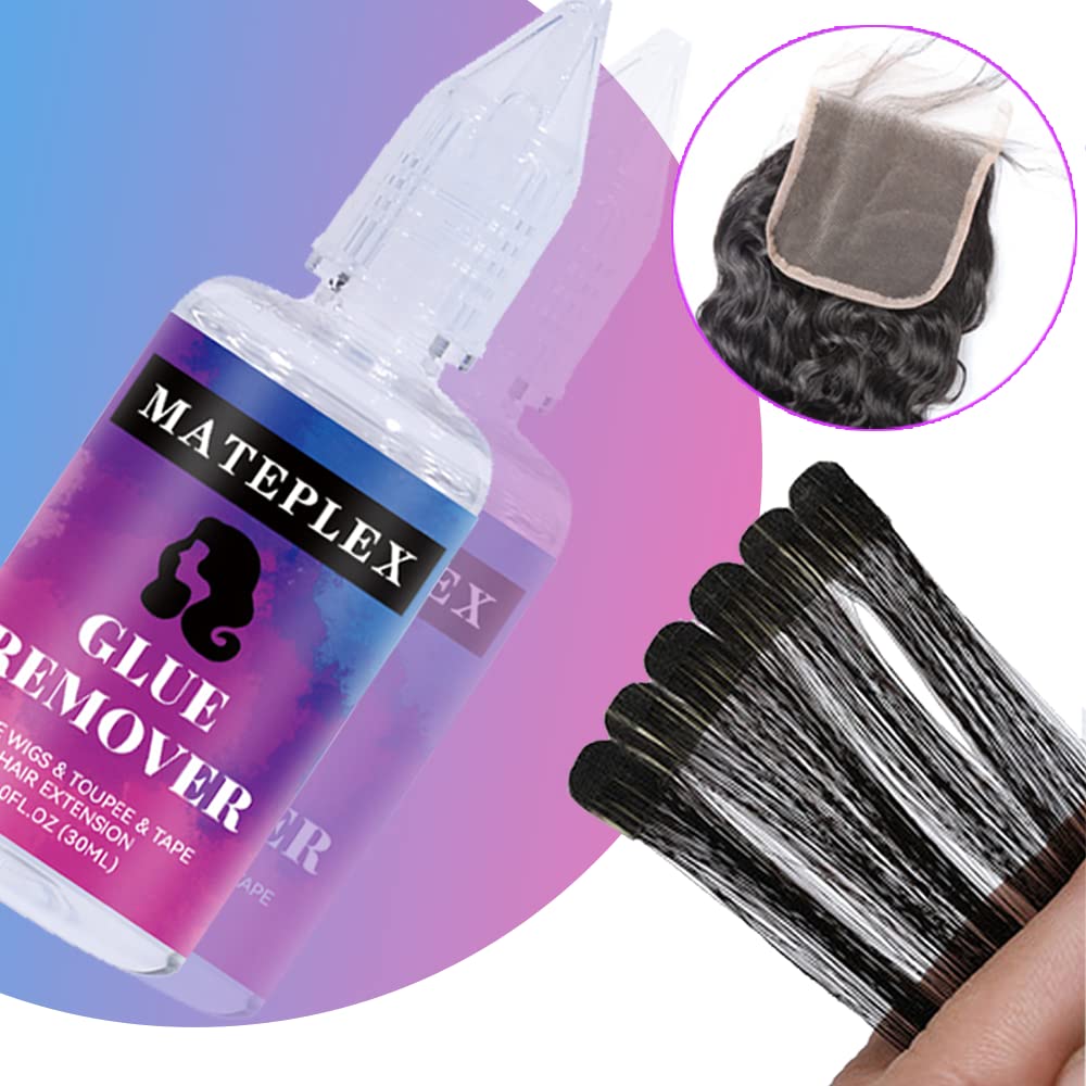**Fast-Acting Wig Glue Remover for Front Lace Wigs – Gentle Solvent for Lace Wigs, Closures & Toupees – Removes Hair Glue, Wig Tape & Double-Sided Extension Tape – 30ml (White) – Perfect for Salon & Home Use**