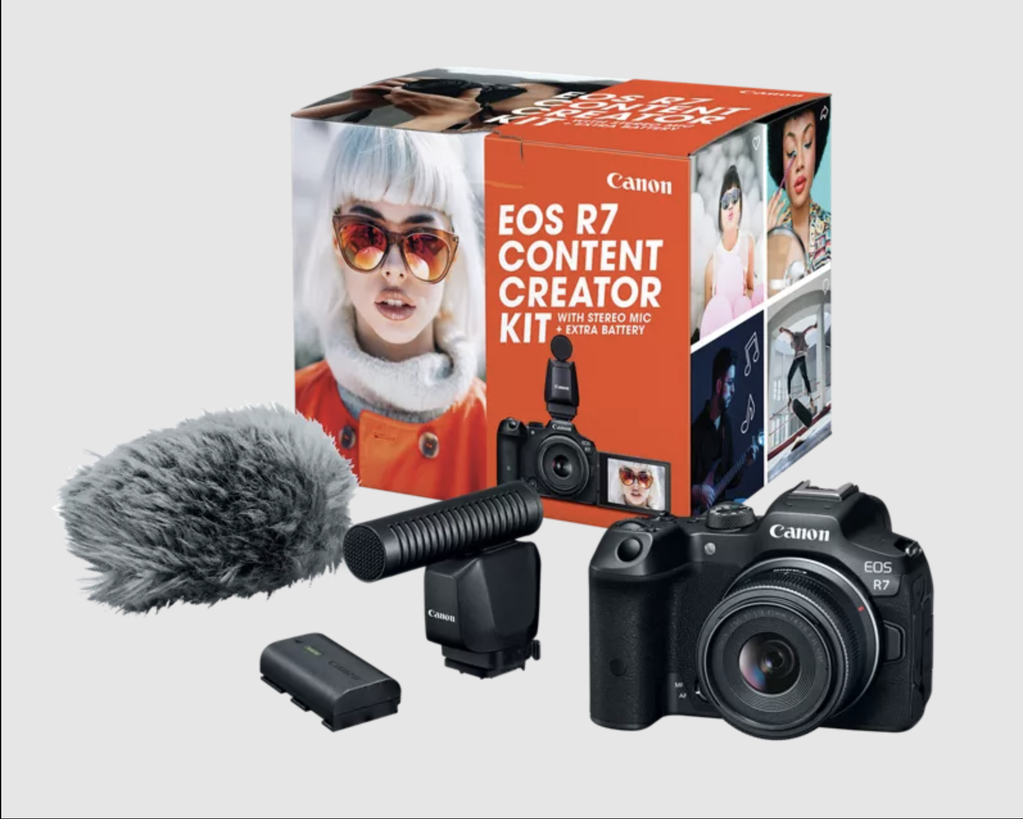 Canon EOS R7 Mirrorless Camera with RF-S 18-150mm Lens - Perfect Content Creator Kit for YouTube, Vlogging & Photography | Professional 4K Video & High-Speed Shooting for Travel, Events & Social Media