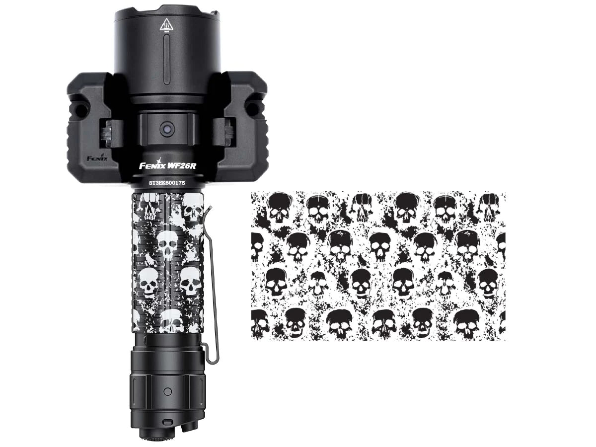 Fenix WF26R Rechargeable LED Flashlight - Special Edition Engraved Design for Outdoor Camping, Hiking & Emergency Use