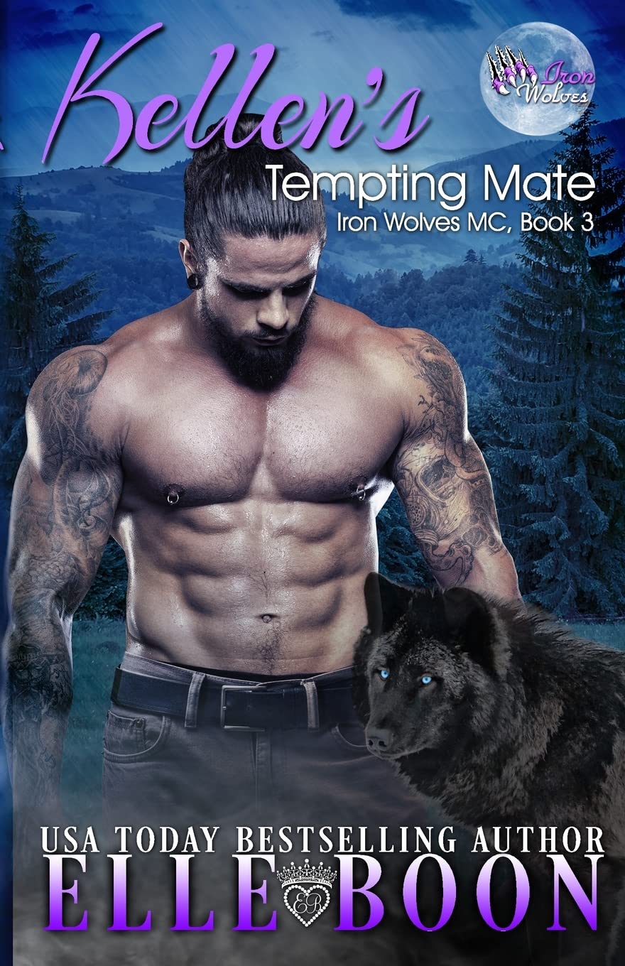 Kellen's Tempting Mate: Iron Wolves MC Book 3 - Motorcycle Club Romance Novel for Adults | Perfect for Beach Reading & Book Club Discussions