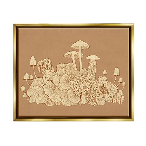 Gold Floater Framed