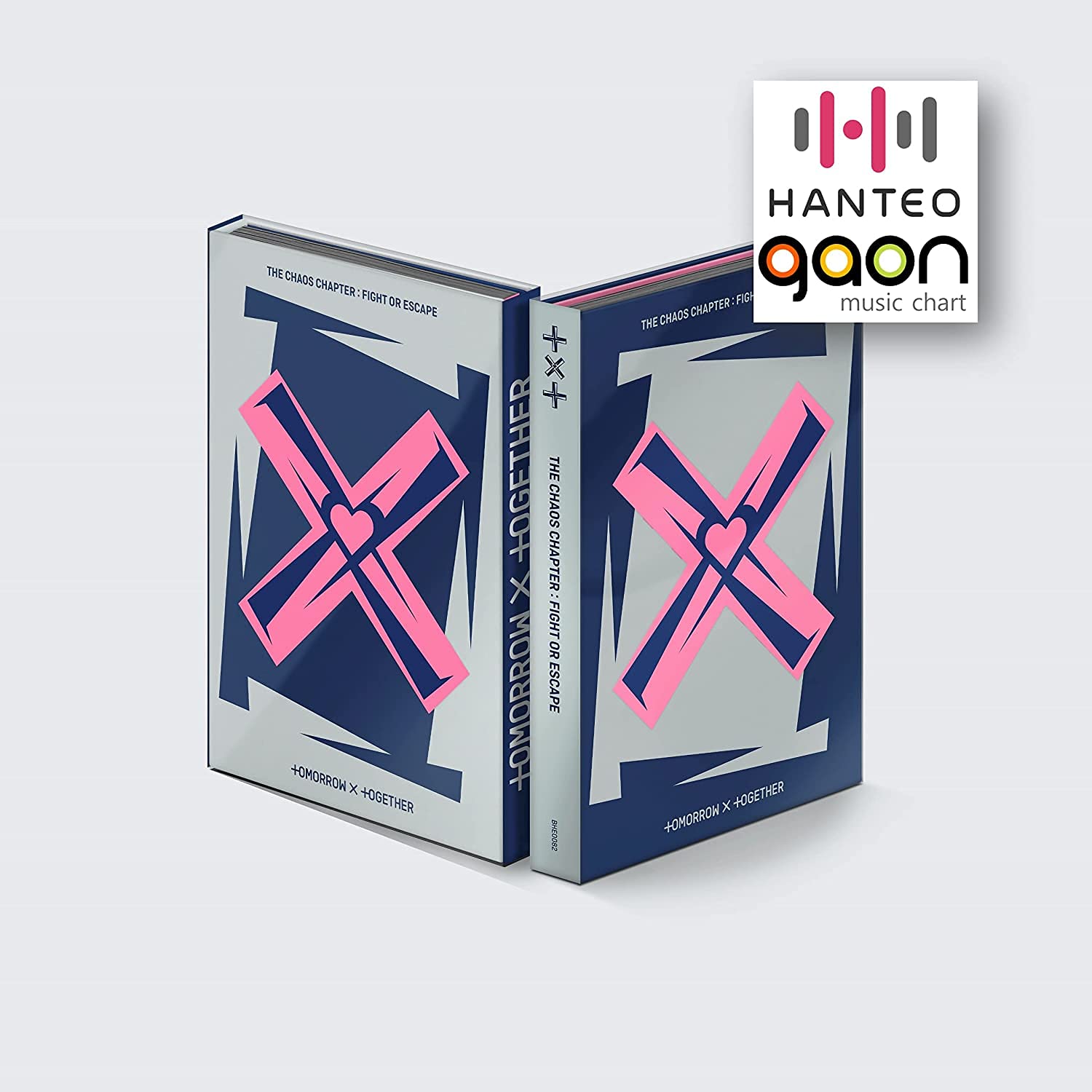 TXT - The Chaos Chapter [Escape ver.] (2nd Album) K-Pop Album with Exclusive Korean Culture Decorative Stickers & Photocards - Perfect for K-Pop Fans, Room Decor, and Scrapbooking