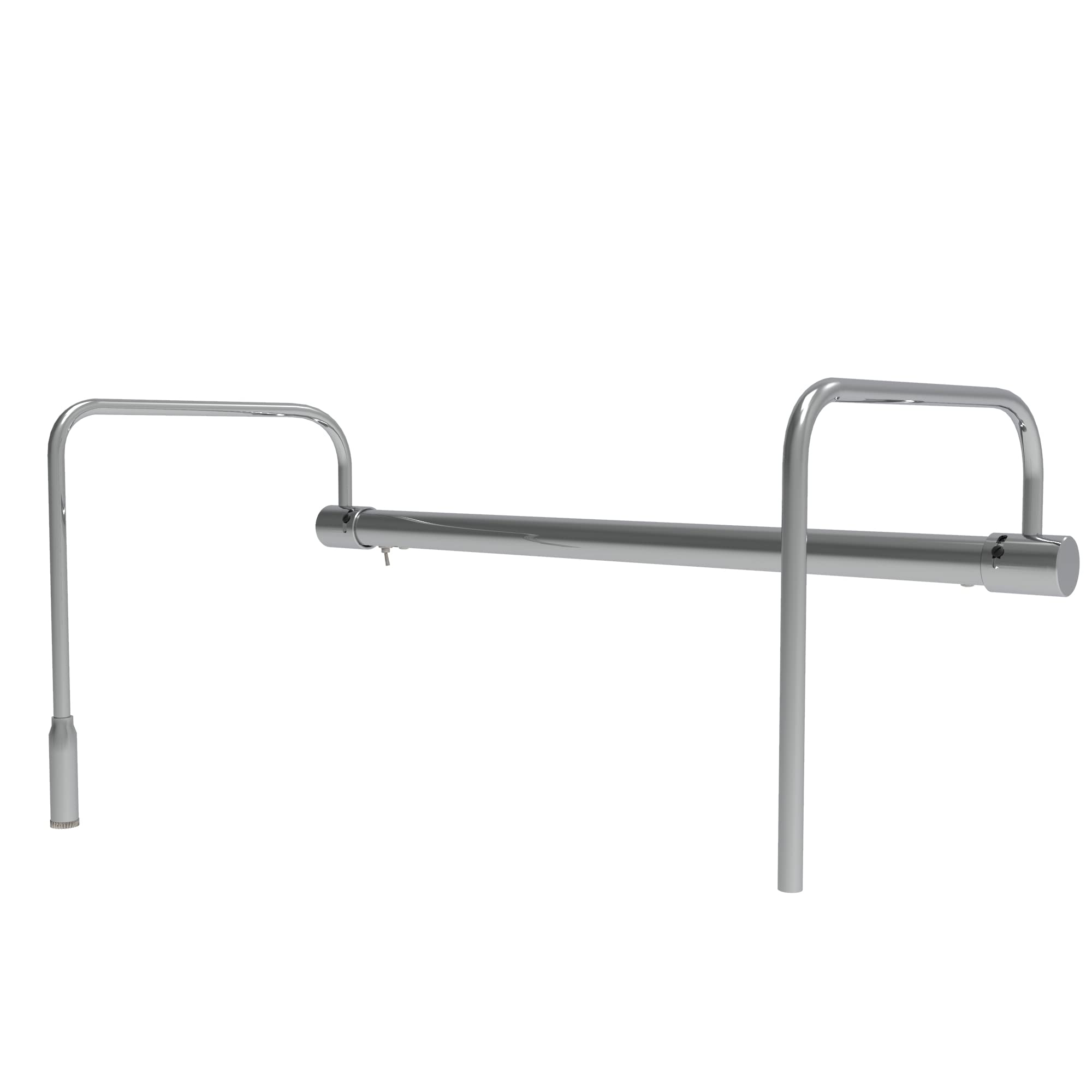 Cocoweb 16 Inch Tru-Slim Chrome LED Picture Light - Adjustable Arm, 2700K Warm White, Plug-in with Toggle Switch, Sleek Compact Design - Perfect for Artwork, Paintings, and Wall Decor Illumination