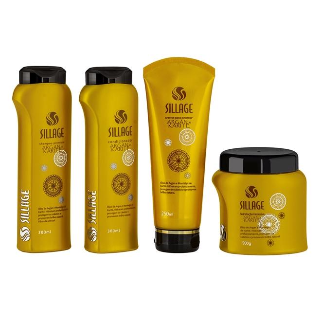 Organic Argan & Shea Butter Hair Care Kit - Deep Moisturizing Treatment for Dry, Damaged Hair | 4-Piece Repair & Hydration Set | Perfect for Daily Nourishment & Salon-Quality Results at Home