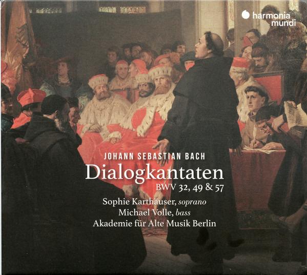 Bach Dialog Cantatas BWV 32, 49 & 57 - S. Karthäuser & M. Volle with Akademie für Alte Musik Berlin | Baroque Sacred Music for Church Performances & Classical Music Lovers