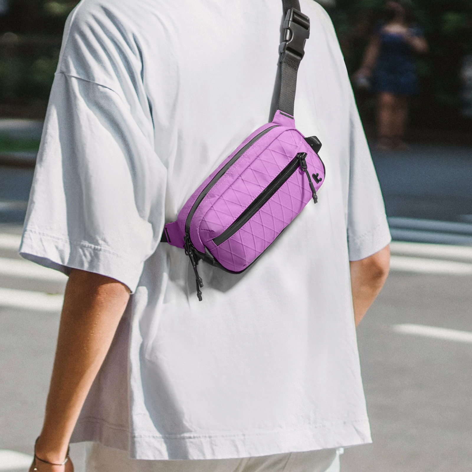 Aviator T35 X-Pac Chest Bag - Durable Crossbody Sling Pack for Outdoor, Travel & Everyday Use - Water-Resistant & Lightweight Design