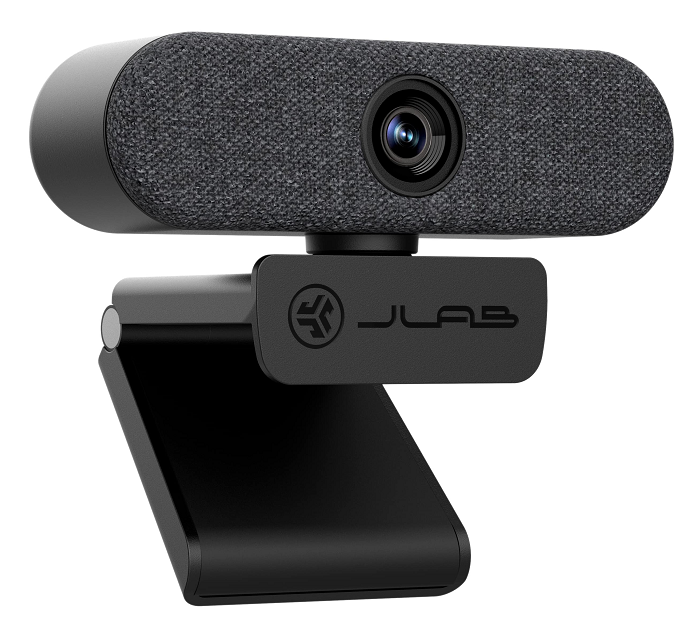 JLab Epic QHD USB Webcam with Microphone - 1080p HD Streaming Web Camera for Video Conferencing, Online Classes, Live Streaming & Gaming (Plug and Play, Compatible with PC/Mac/Laptop)