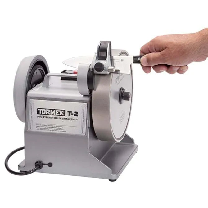 Tormek T-2 Pro Professional Kitchen Knife Sharpener - Precision Sharpening for Chefs & Home Cooks - Perfect for Kitchen, Camping & Outdoor Cooking