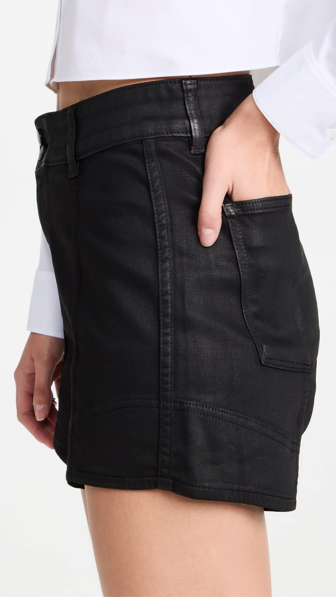 DL1961 Women's Emilie High Rise Denim Shorts - Comfortable & Stylish for Summer Outfits, Beach Vacations & Casual Wear