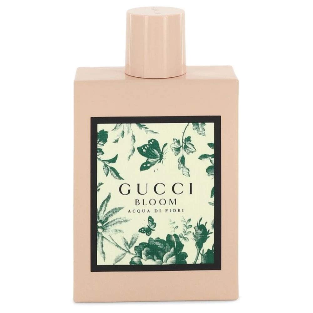 Gucci Bloom Acqua di Fiori Eau de Parfum 3.3 Fl Oz (100ml) Perfume Tester Box - Floral Fragrance for Women, Day & Night Wear, Gift Idea