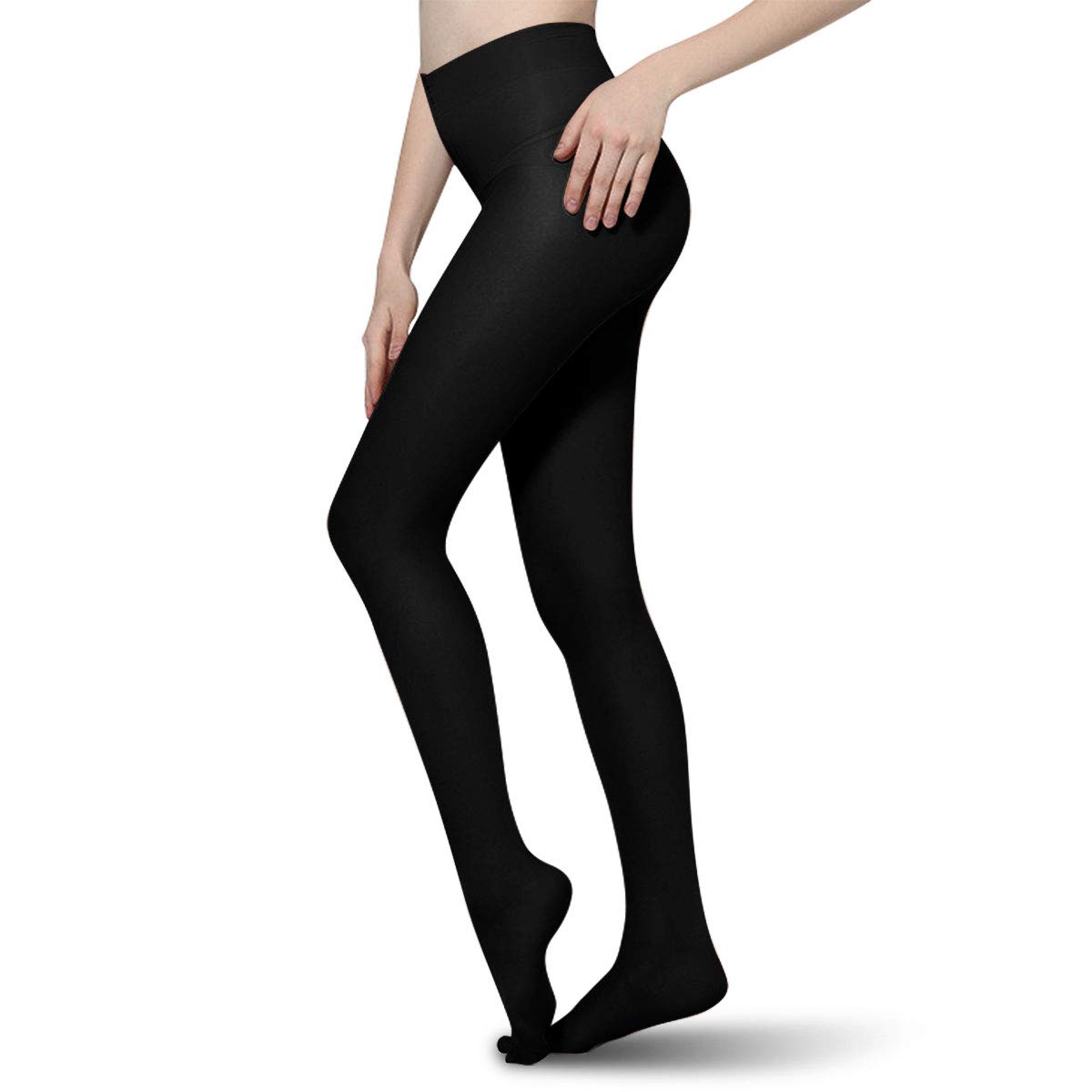MEILYLA 20-30mmHg Compression Pantyhose for Women - Medical Grade Support Stockings, Opaque Closed Toe Tights for Varicose Veins Relief - Perfect for Travel, Work & Pregnancy Comfort