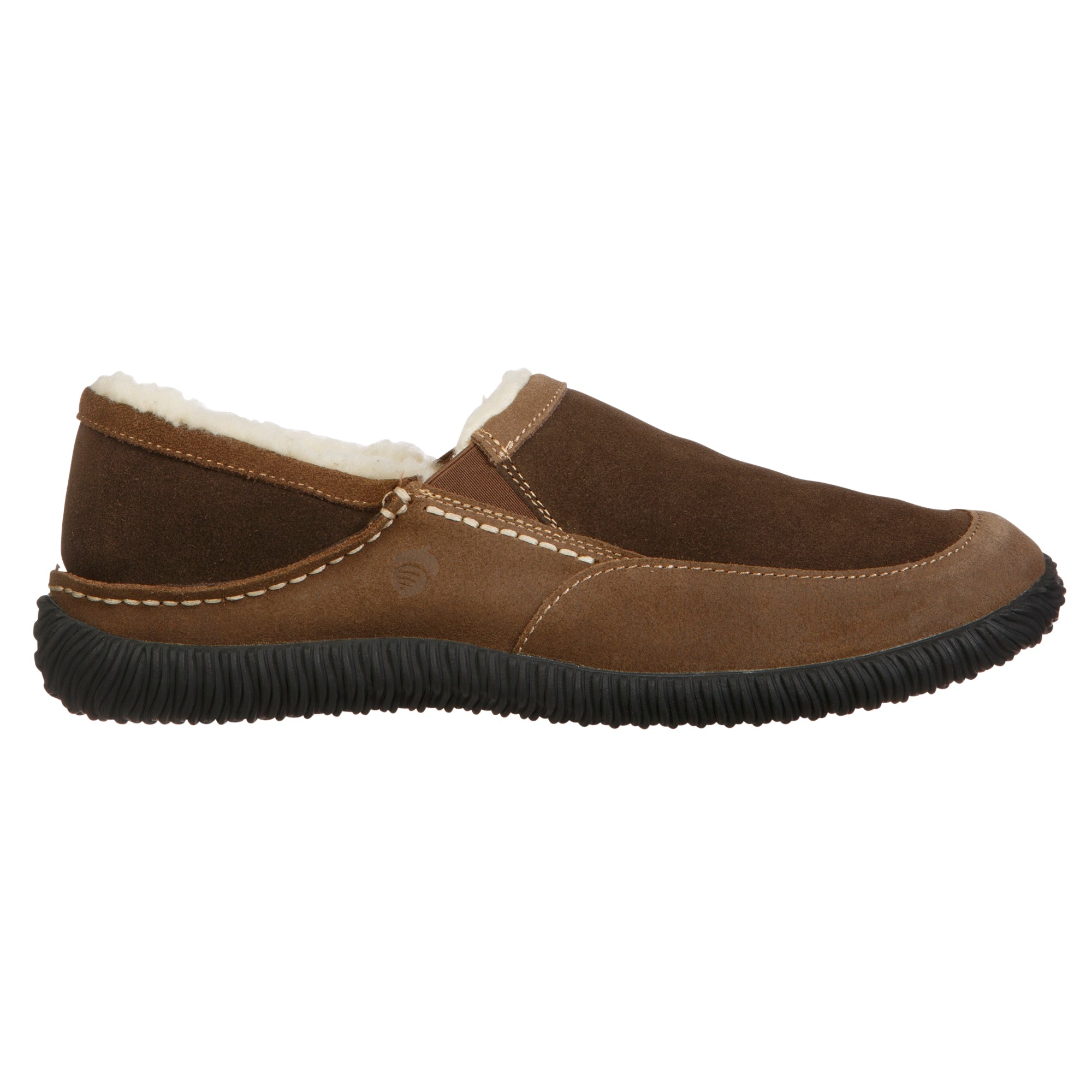 Men's Rambler Moc Slippers with Indoor/Outdoor Sole - Comfortable House Shoes for Relaxing at Home, Running Errands & Light Outdoor Use