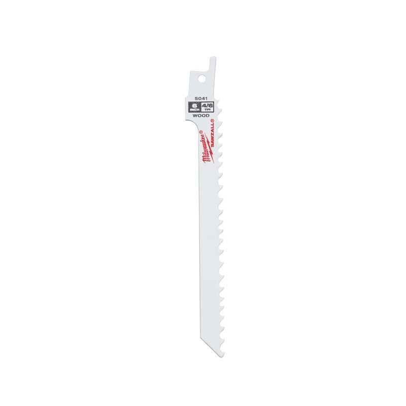 5-Pack 4/6 TPI SAWZALL Blades 6-Inch for Wood & Metal Cutting - Ideal for Demolition, Renovation & DIY Projects