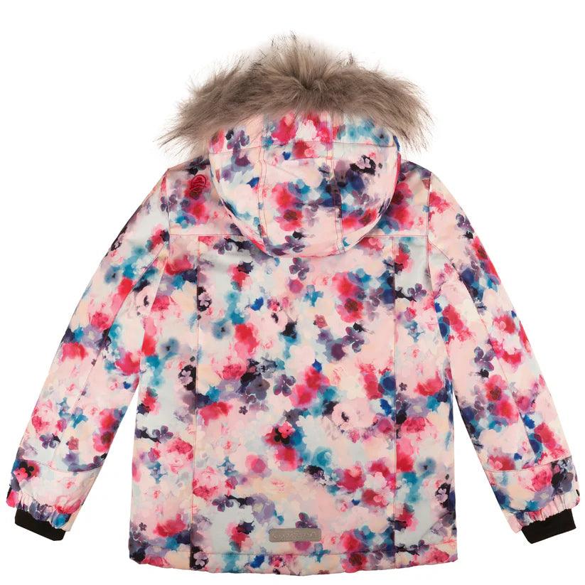 Conifere KOYA Girls Winter Snowsuit - Waterproof & Insulated Snow Jacket & Pants Set for Kids Size 7 - Perfect for Skiing, Snowboarding & Outdoor Winter Play